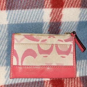 Coach mini wallet